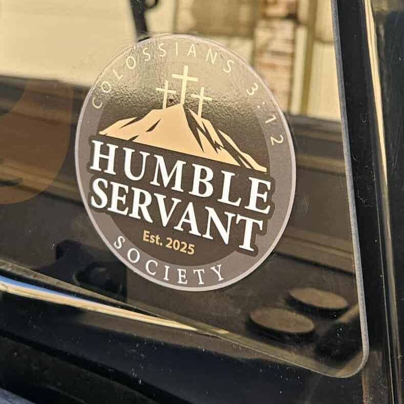 Humble Servant Society Decal